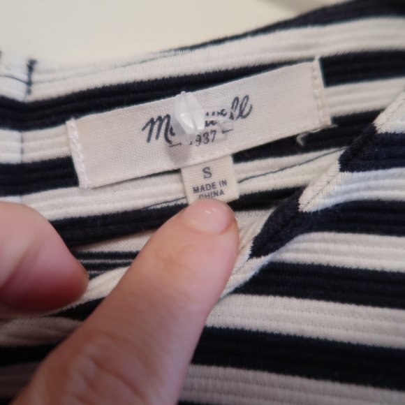 Madewell striped tee - Picture 3 of 3